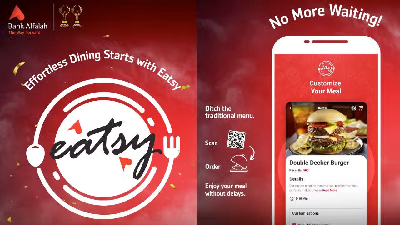 Bank Alfalah Launches Eatsy Pakistan’s First End-to-End Digital Dining Payment App