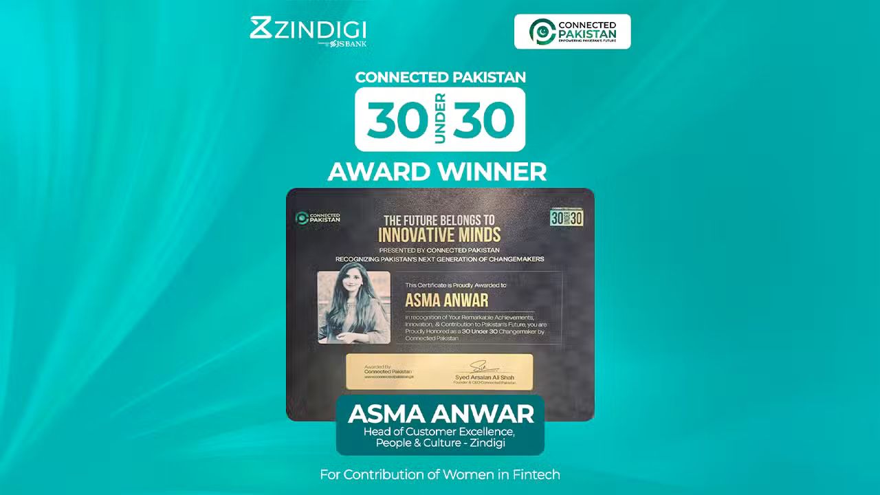 Asma Anwar Named in Pakistan’s 30 Under 30 List for Fintech Leadership