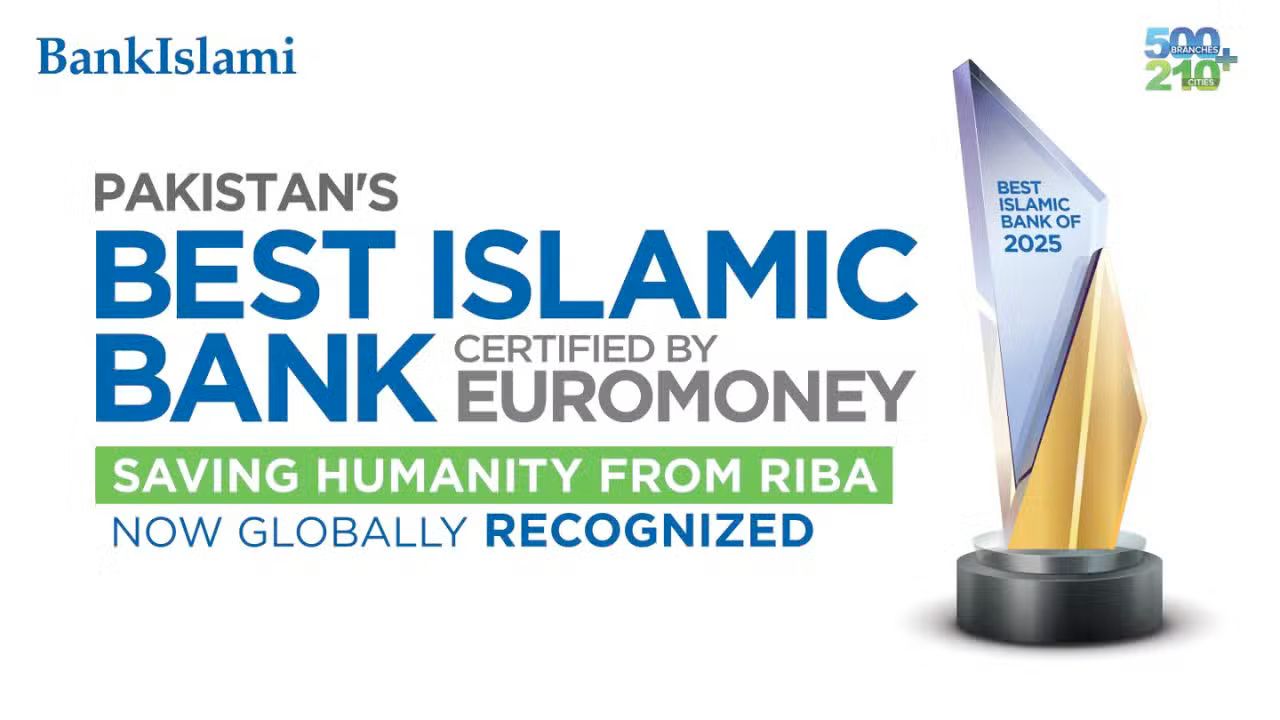 BankIslami Named Best Islamic Bank in Pakistan at Euromoney Islamic Finance Awards 2025
