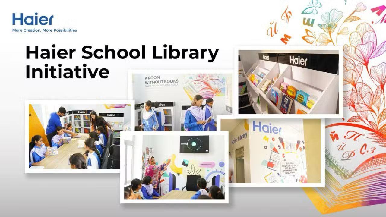 Haier Launches School Libraries Initiative to Empower Education and Literacy
