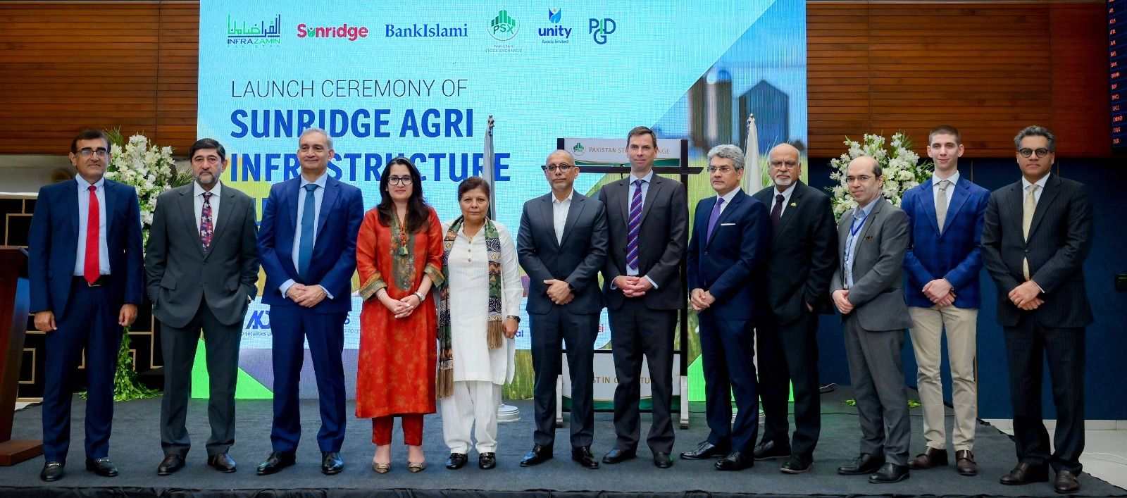InfraZamin Pakistan, Sunridge Foods, and BankIslami Launch Pakistan’s First Agri-Infrastructure Sukuk at PSX Gong Striking Ceremony