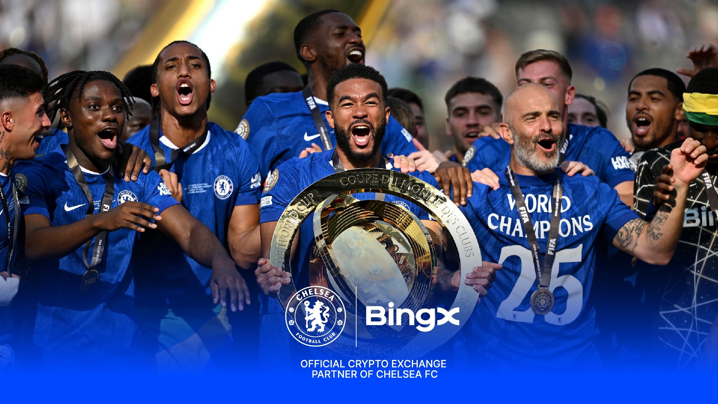 BingX Joins Fans Worldwide in Celebrating Chelsea FC's World Championship Victory