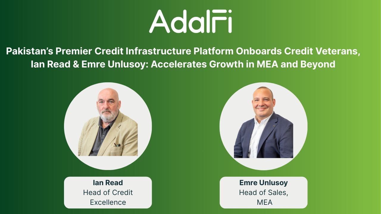 AdalFi Supercharges Digital Lending with Strategic Hires Across Credit Excellence and MEA Sales