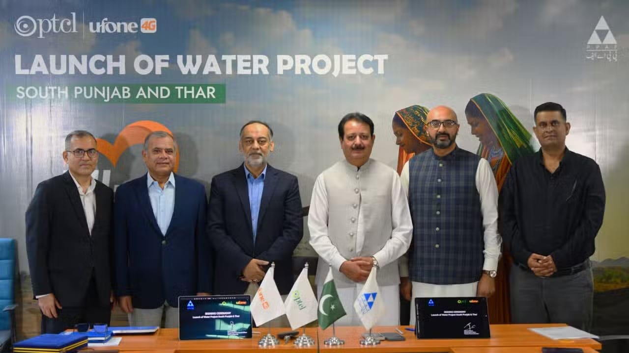 PTCL Group and PPAF Join Hands to Bring Safe Drinking Water to Southern Punjab and Thar
