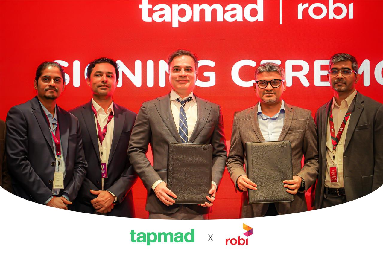 tapmad Strengthens Regional Presence Through Partnership with Robi Axiata in Bangladesh