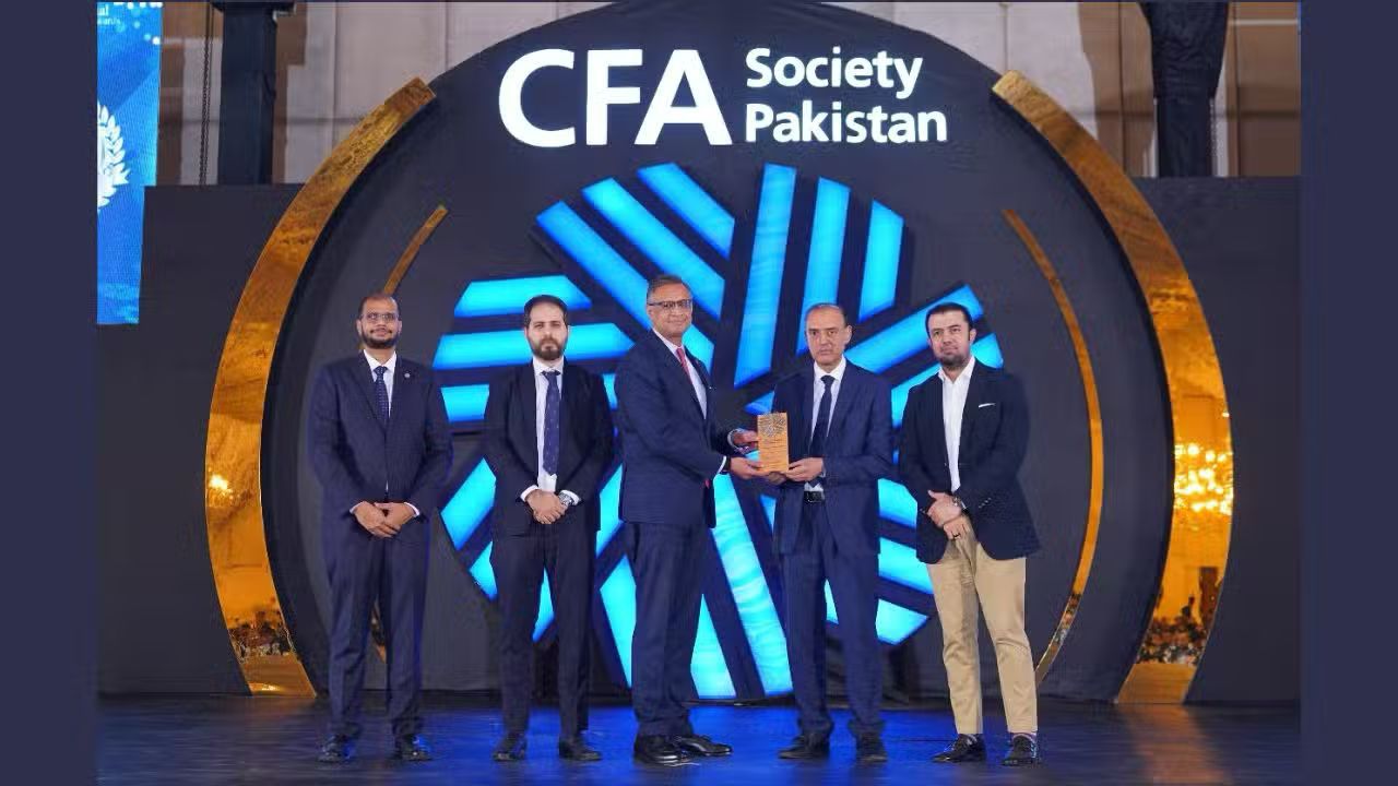 Mobilink Bank Wins Third Consecutive “Best Digital Banking Services” Award (Microfinance) at CFA Society Pakistan’s Annual Excellence Awards