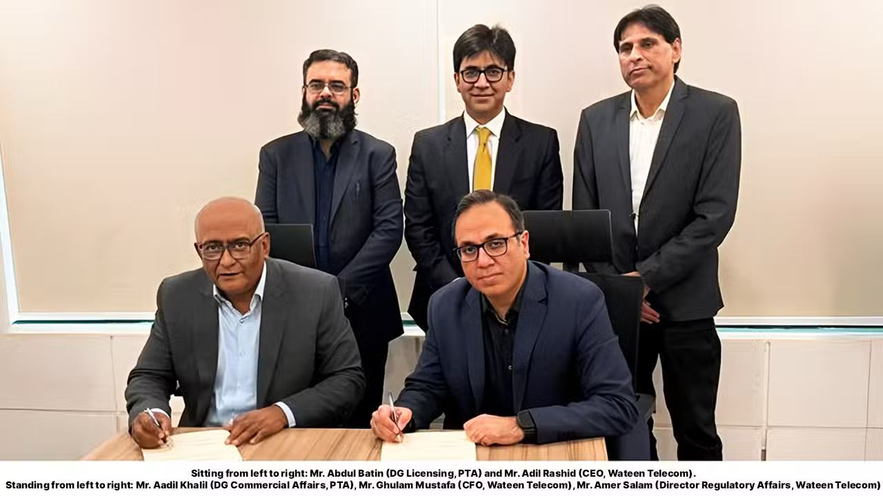 Wateen Telecom Secures 20-Year Renewal of Its Long Distance International (LDI) License from PTA