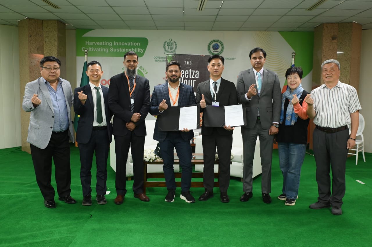 Sabiha Anees Trading Enterprise Signs MoU with Shinhwa Interglobal Korea at FoodAg 2025 to Explore Export of TRB Peetza Hour and GRIN Products