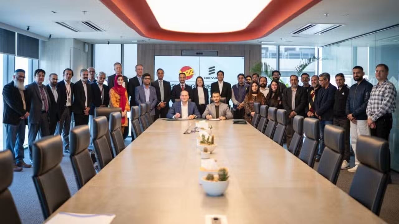 Jazz and Ericsson Sign Strategic Microwave Frame Contract to Boost Network Capacity and Digital Connectivity Across Pakistan