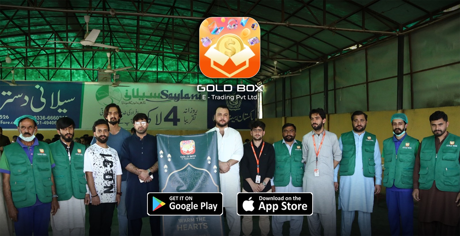 Eid Delights with GOLD BOX Shares happiness, spreads kindness amid social responsibility