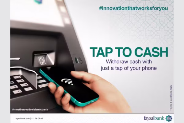Faysal Bank Launches Pakistan's First Mobile Tap-to-Cash Service for Merchant Payments