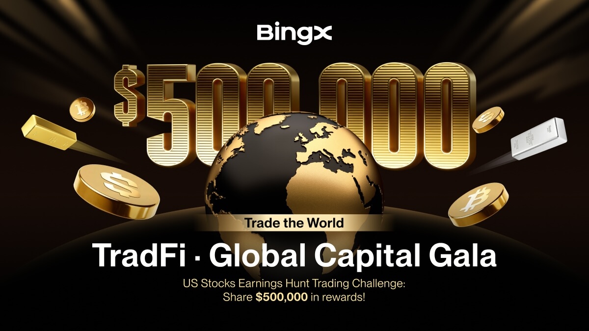 BingX Kicks Off Global Capital Gala, Spotlighting TradFi Trading Opportunities