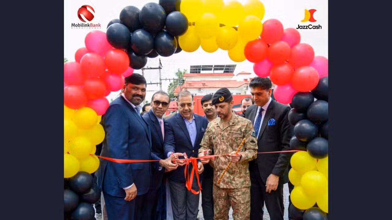 Mobilink Bank and JazzCash Turn Chaklala Scheme III Bazar Cashless to Advance PM's Cashless Economy Vision
