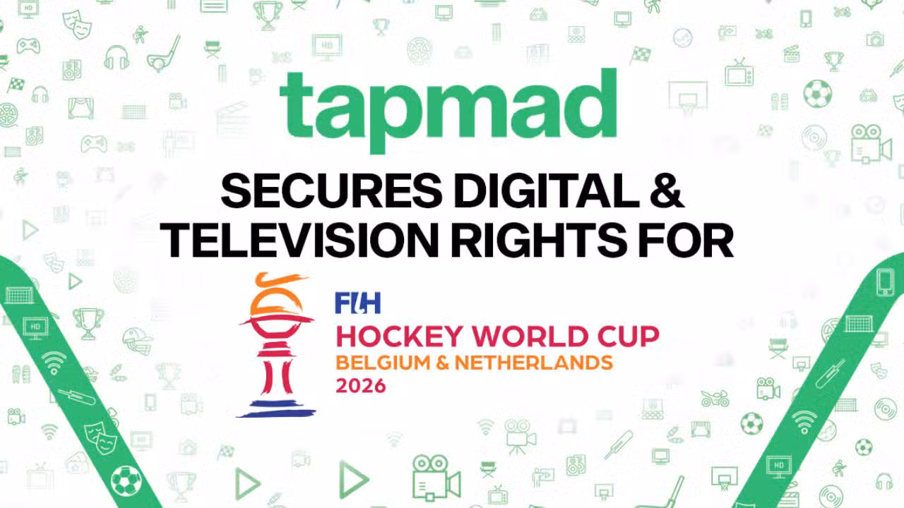 tapmad Secures Exclusive Broadcast Rights for FIH Hockey World Cup 2026 Across Digital and Television in Pakistan