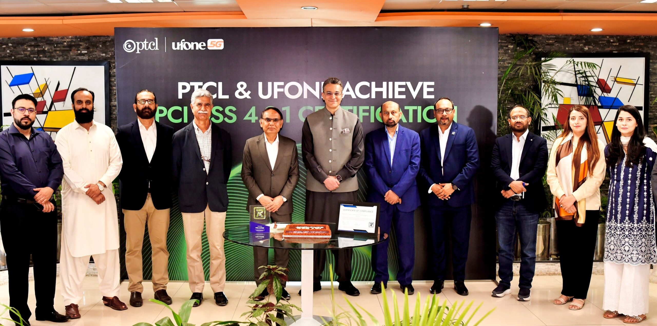 PTCL & Ufone achieve PCI DSS v4.0.1 certification, strengthening secure payment card data handling