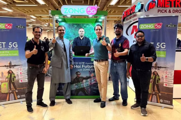 Zong Partners with Pakistan Airports Authority to Launch 5G Customer Facilitation Desk at Karachi Airport