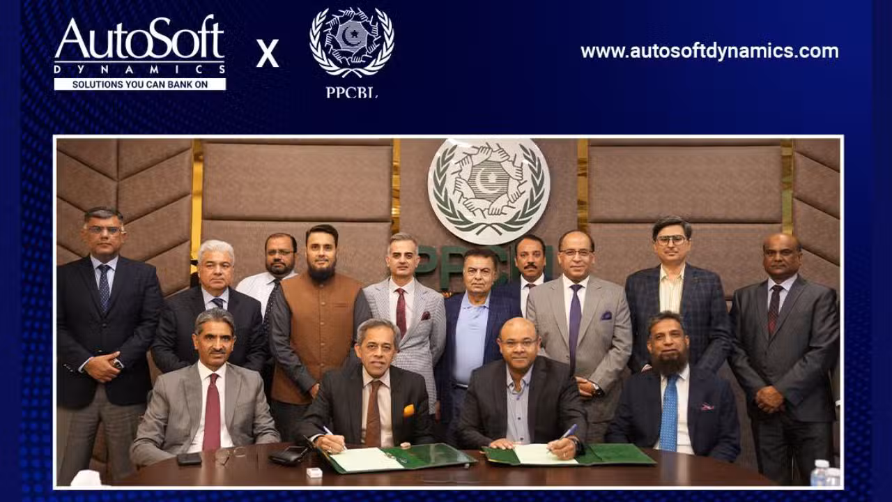 AutoSoft Dynamics Partners with Punjab Provincial Cooperative Bank for Digital Lending Transformation LAHORE: AutoSoft Dynamics has entered into a strategic partnership with The Punjab Provincial Cooperative Bank Limited (PPCBL) to implement a modern Digital Onboarding and Loan Origination System (LOS), marking a major step in the bank’s digital transformation journey. The initiative aims to modernise lending operations by digitising the entire loan lifecycle, from customer onboarding and application processing to credit assessment, approval and disbursement. The new platform will automate lending workflows through a single integrated system, improving operational efficiency, strengthening risk management and significantly reducing processing times. By replacing manual procedures with technology-driven processes, PPCBL expects to deliver faster, more transparent and customer-centric lending services across its network of 151 branches. AutoSoft Dynamics, a leading provider of core banking and financial technology solutions, stated that its end-to-end digital lending platform enables financial institutions to manage digital onboarding, loan origination, loan management and collections through a unified system. The implementation is expected to improve compliance, enhance data accuracy and support informed credit decision-making. Senior representatives from both organisations attended the agreement signing ceremony and reaffirmed their commitment to advancing digital banking in Pakistan. PPCBL noted that the project aligns with its broader strategy of adopting modern financial technologies to improve customer experience while strengthening governance and operational excellence. Industry experts believe digital lending platforms are becoming increasingly important as banks modernise operations and expand financial inclusion. The collaboration is expected to position PPCBL to deliver faster, more secure and more efficient lending services while supporting the continued digital transformation of Pakistan’s banking sector.